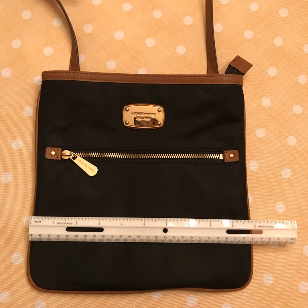 Authentic Black Michael Kors Crossbody –nylon